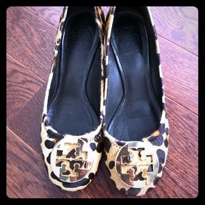 Tory Burch leopard pumps